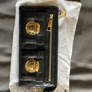 Marc Jacobs Black Leather Wallet